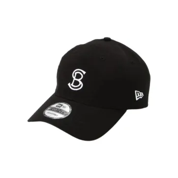 Schott N.Y.C. x New Era Cotton Baseball Caps Unisex Black