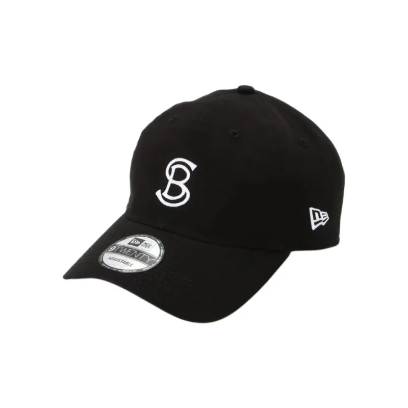 Schott N.Y.C. x New Era Cotton Baseball Caps Unisex Black-0
