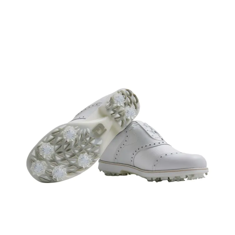 FOOTJOY Anti Slip Wear Resistant Low Top Golf Shoes Women's White-4