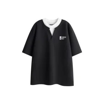 CHARLIE GOLF T Shirt Unisex Black