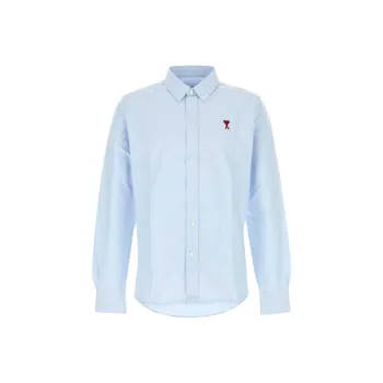 AMIPARIS Paris Ami De Coeur Logo Embroidered Shirt