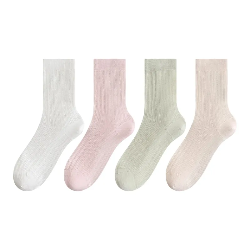 Top Melon Mid Calf Socks Women's 4 Pack-15