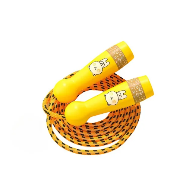 Kaikang Student Supply Non Countable Jump Ropes Kindergarten Kids' ABS Controller, Cotton Cord-9