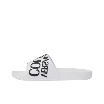 VERSACE JEANS COUTURE Slide Slippers Men's White