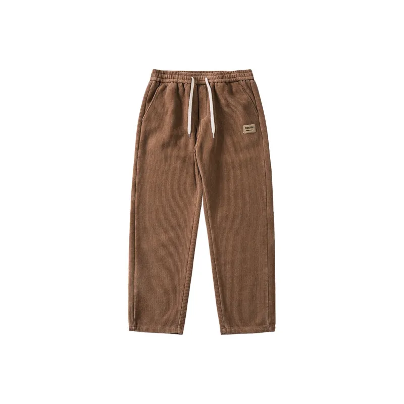 WOOD SOON Casual Pants Unisex-4