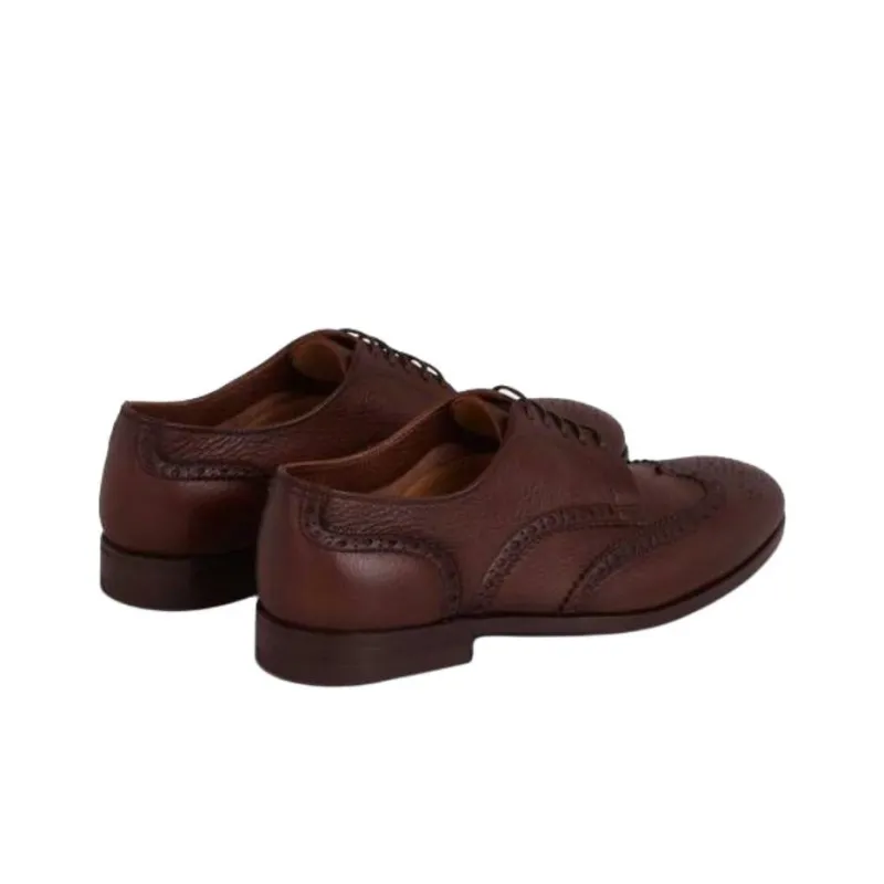 Henderson Baracco Dress Shoes Men's Burgundy-3