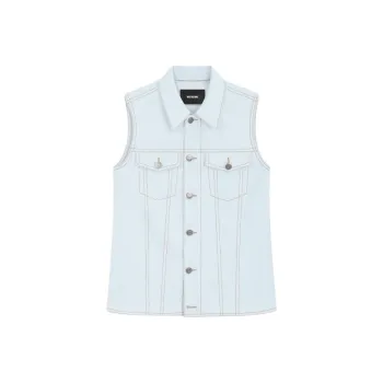 WE11DONE Tank Top Women's Light Blue