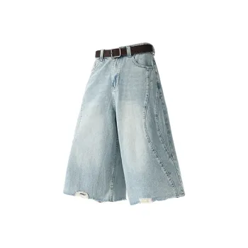 YOFVV Denim Shorts Unisex