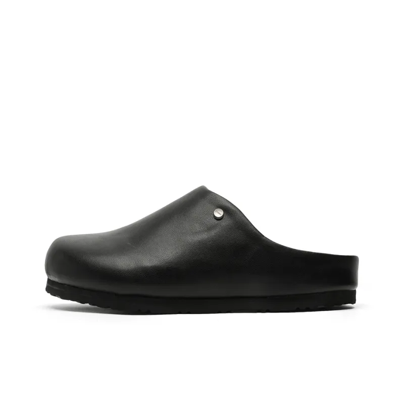 Dounkol Rubber Sole Stud Quiet Closed Toe Slippers Unisex-15