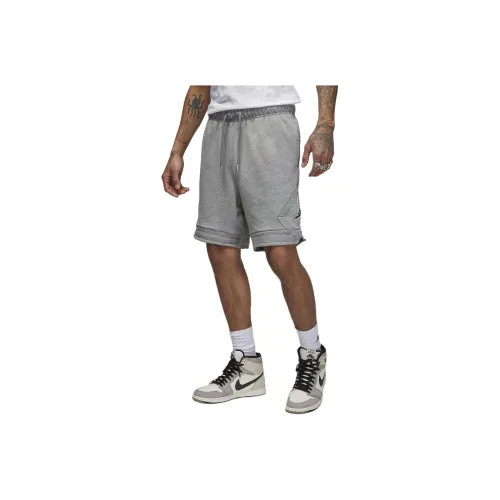 Jordan Flight Fleece Casual Shorts Men's Gray