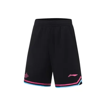 LiNing Casual Shorts Men's Black Dujuan Pink