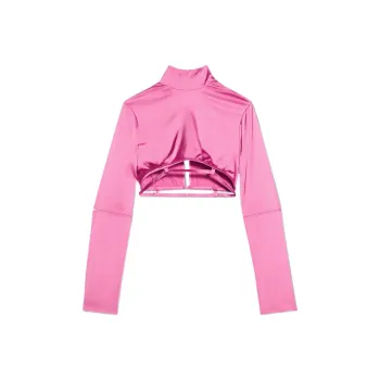 Jacquemus Crop Tops Women's Pink