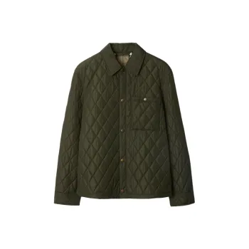 Burberry Long Sleeved Quilted Padded Jacket