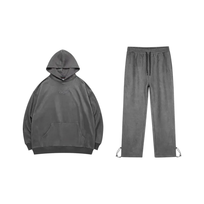 GUKUUL Straight Set Unisex Dark Gray-0