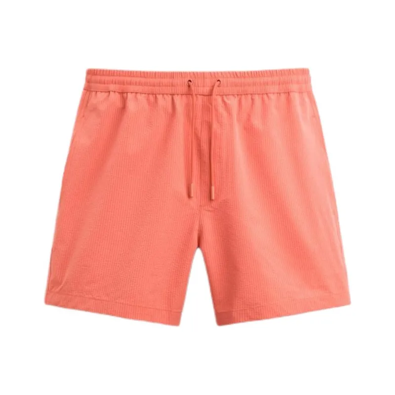ZARA Beach Shorts Men Orange-0