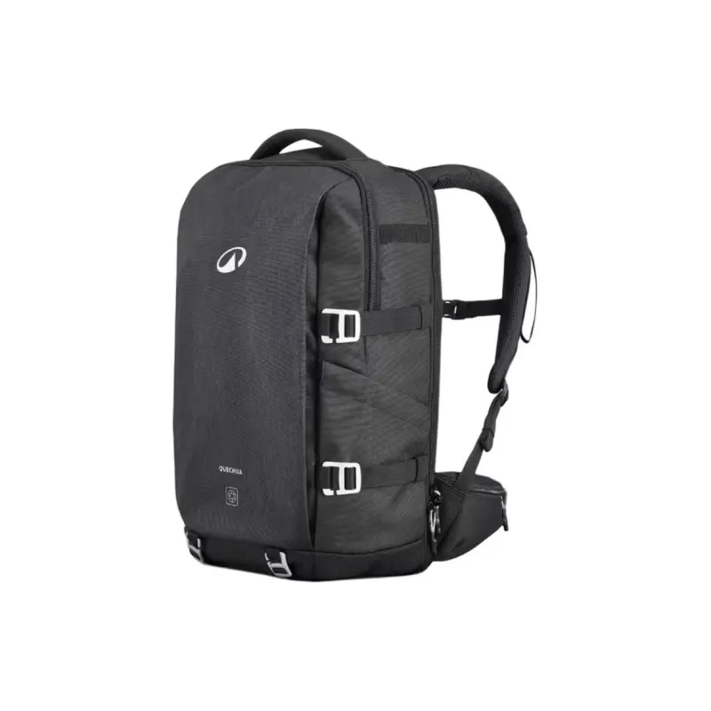 DECATHLON Mountaineering Bag Outdoor Bag Polyester 30L Black Unisex-1