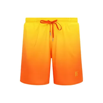 BALNEAIRE Beach Shorts Men's Fruit Granules Orange