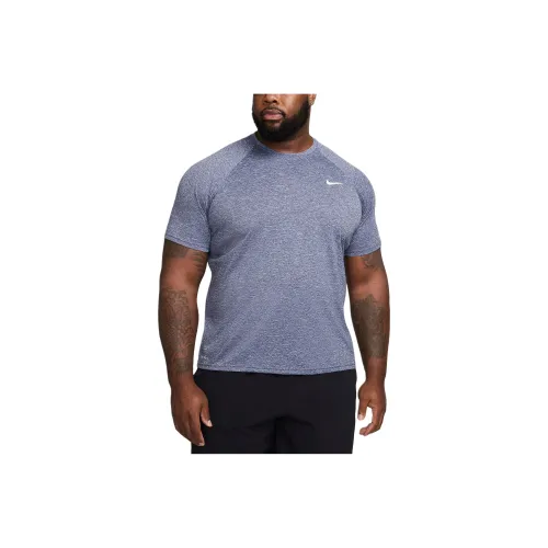 Nike Swim Men's Short Sleeve Hydroguard Extended Size