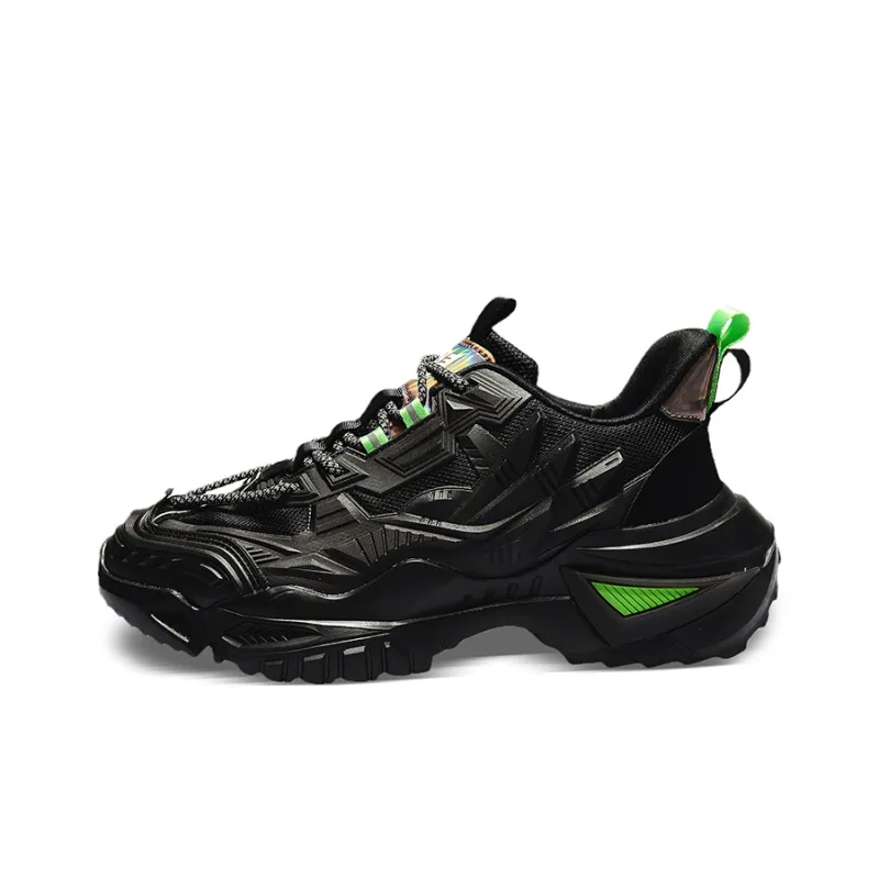 OFFER AITR Cushioning Slip Resistant Height Increasing Low Top Chunky Sneakers Unisex-0