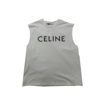 CELINE SS22 Tank Top Women's White