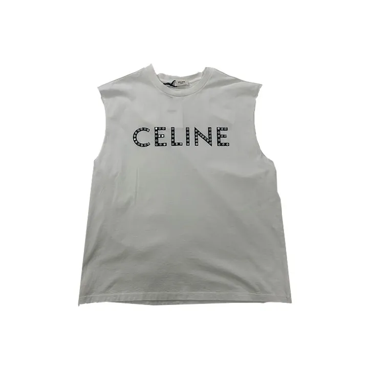 CELINE SS22 Tank Top Women's White-0