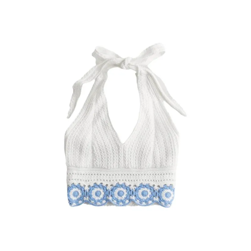 Hollister Tank Tops Women's White-0