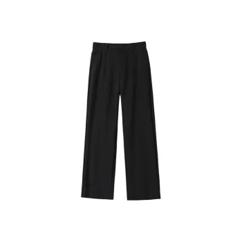 Fakeyoung Casual Pants Unisex Black