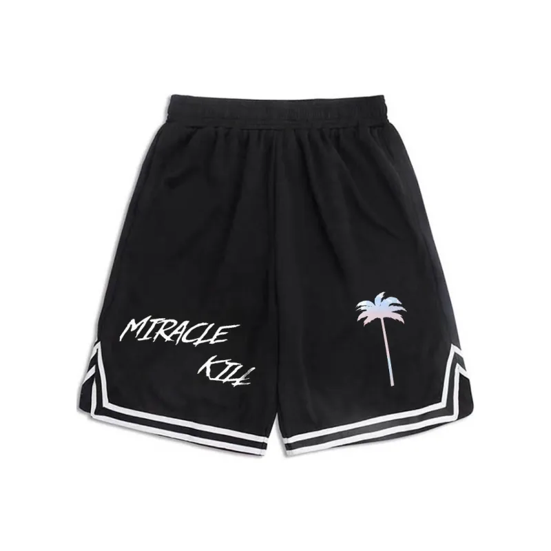 MIRACLE KILL Basketball Shorts Unisex-25