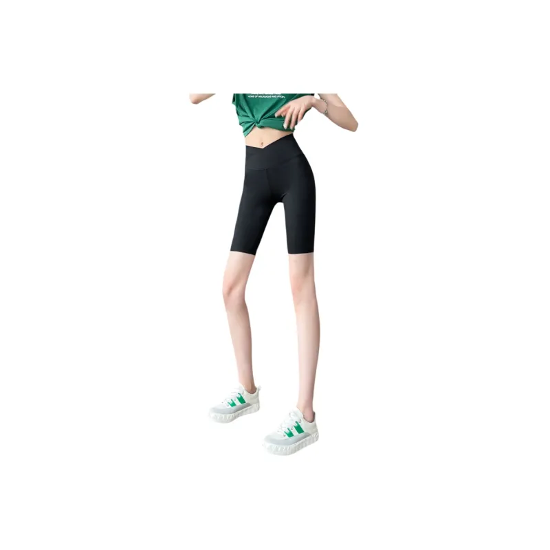 SITOL Yoga Shorts Women's Black-0