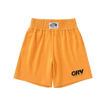 Crying Center Casual Shorts Unisex Orange