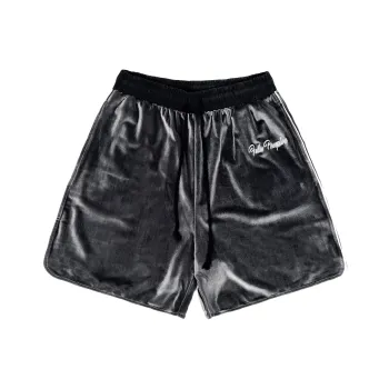 False Perception Casual Shorts Unisex Silver Gray