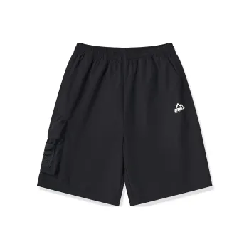 Erke Casual Shorts Men's Jet Black