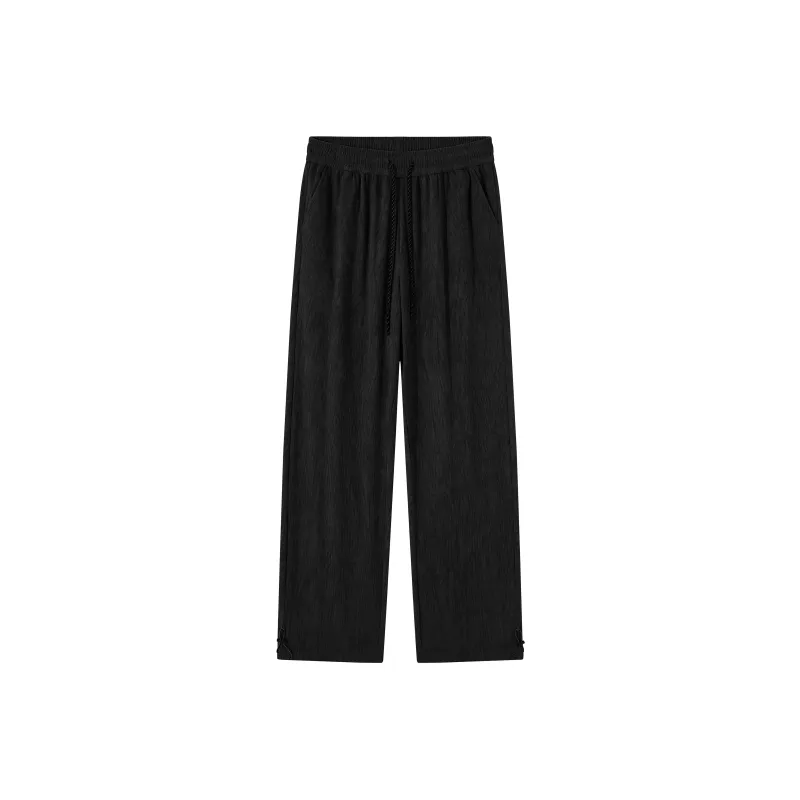 DEERWAY Casual Pants Unisex Burgundy-1