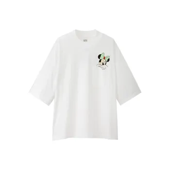 UNIQLO x AMBUSH Mickey Mouse X Keith Haring Co branded Series T Shirt Women's White