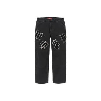 Supreme Old English Canvas Double Knee Painter Pant
