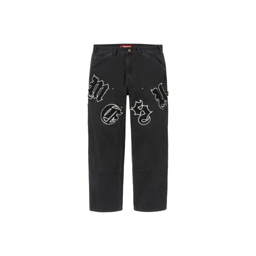 Supreme Old English Canvas Double Knee Painter Pant