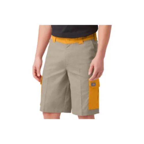 Dickies Mixed Media Relaxed Fit Cargo Shorts Casual Shorts Men's Beige