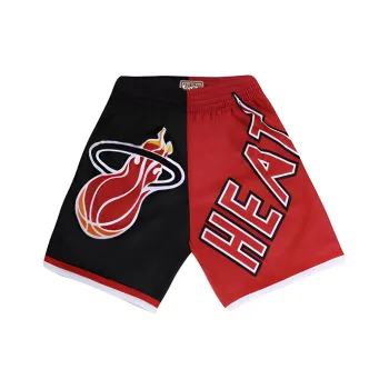 Mitchell Ness Basketball Shorts Unisex Black/Red Multicolor