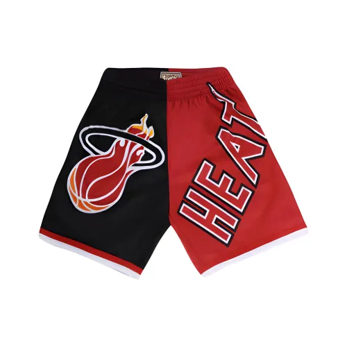 Mitchell Ness Basketball Shorts Unisex Black/Red Multicolor