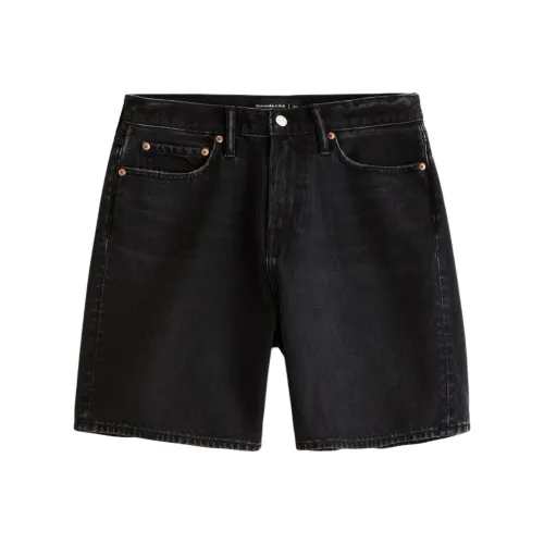 Abercrombie＆Fitch Denim Shorts Men's Black