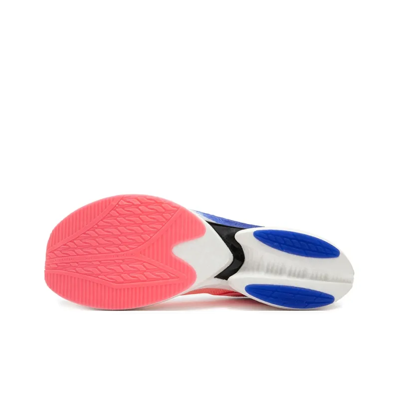 361° Cushioning, Slip Resistant, And Abrasion Resistant Low Top Running Shoes Unisex Fluorescent Begonia Pink-4