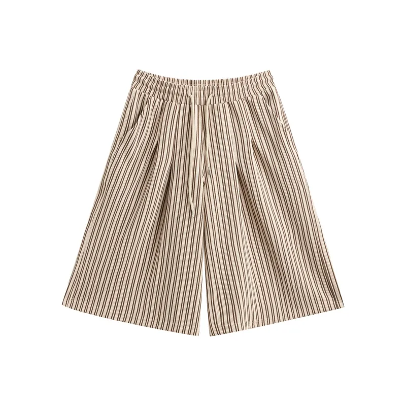 JHYQ Casual Shorts Unisex Light Coffee-0