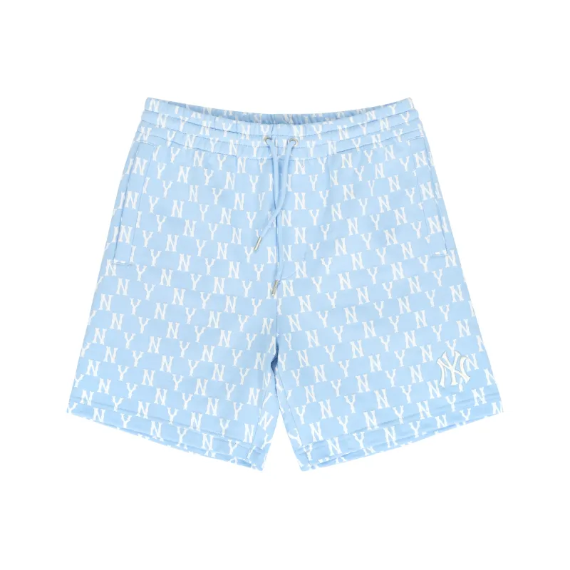 MLB New York Yankees Sports Shorts Unisex Blue-0