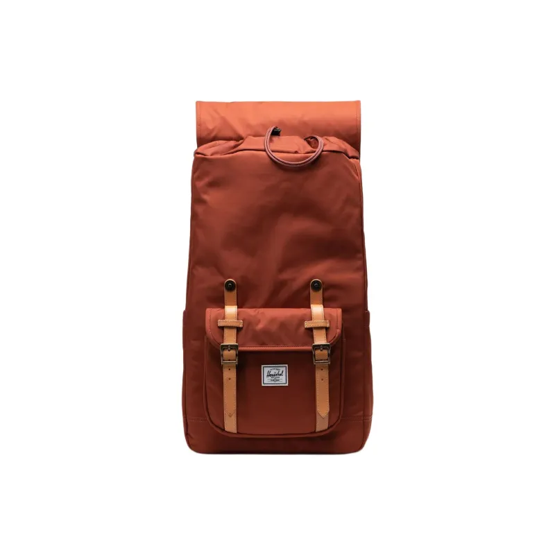 Herschel Little America Little America Series Recycled Polyester Backpack Unisex Brick Red-3