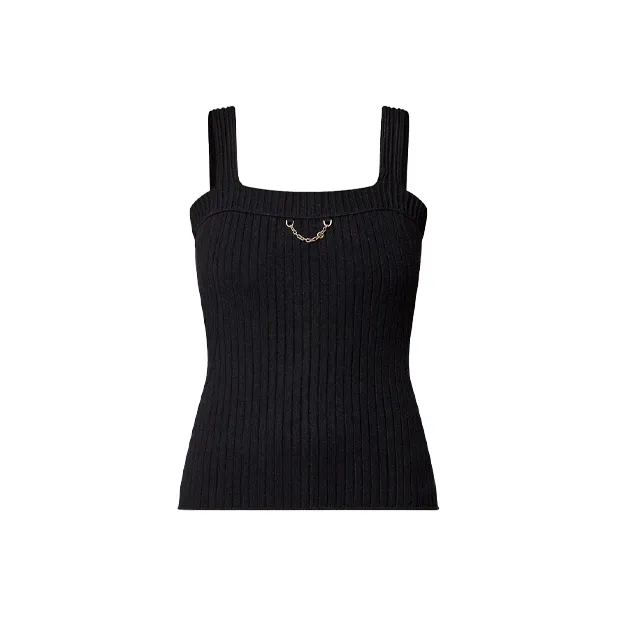 LOUIS VUITTON FW23 Tank Tops Women's Black-0