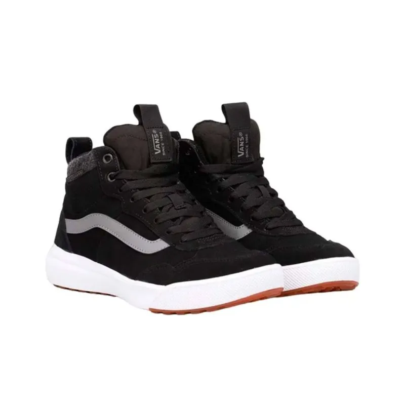 Vans Range EXP High Top Skateboard Shoes Unisex Black-2