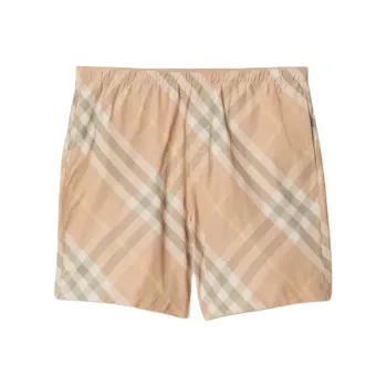 Burberry Checked Swim Shorts