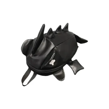 URBAN FOREST PU Backpack Unisex Black/White