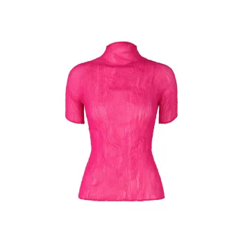 ISSEY MIYAKE T Shirt Women's Pink