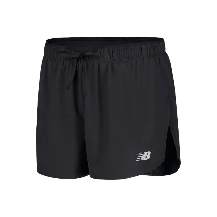 New Balance RC Split Short Casual Shorts Men's Black-0